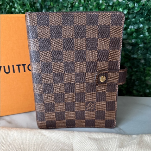 Louis Vuitton Damier Ebene Agenda MM Authentic FINAL PRICE - Picture 2 of 14